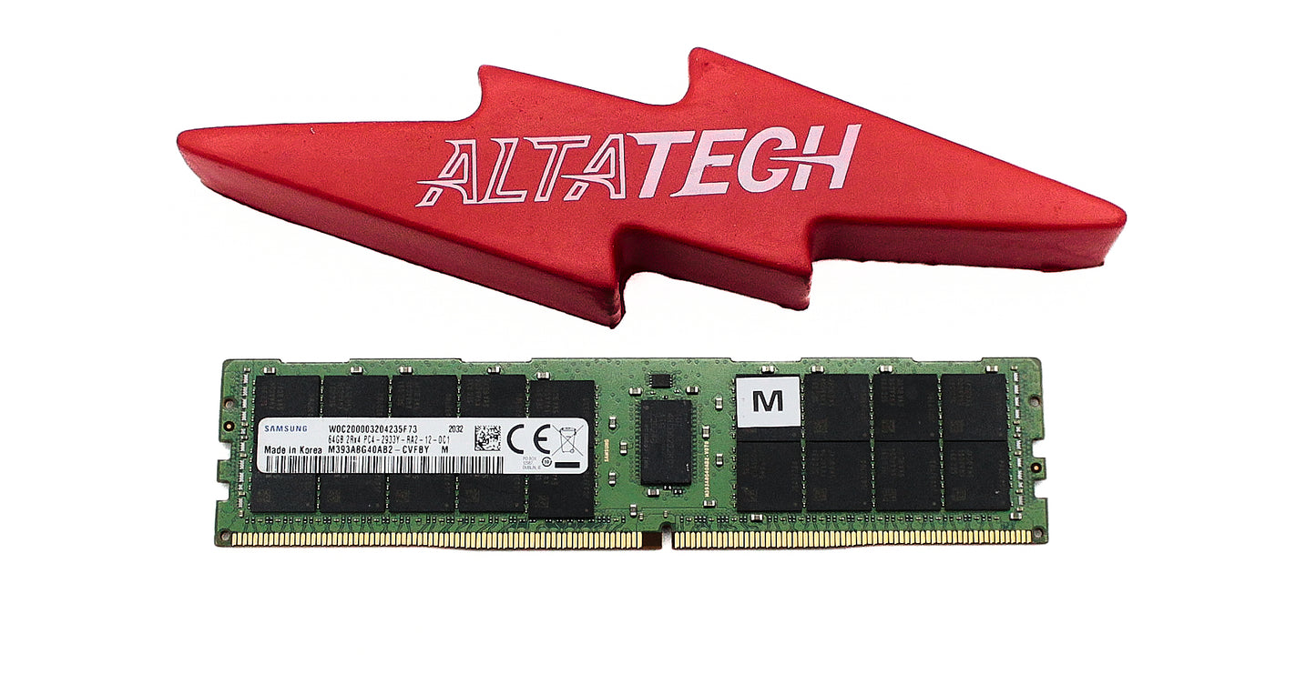 Dell M393A8G40AB2-CVF 64GB PC4-23400YR DDR4-2933 2RX4 ECC, Used