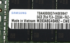 Dell M393A8G40AB2-CWE 64GB PC4-25600R DDR4-3200AA 2RX4 ECC, Used