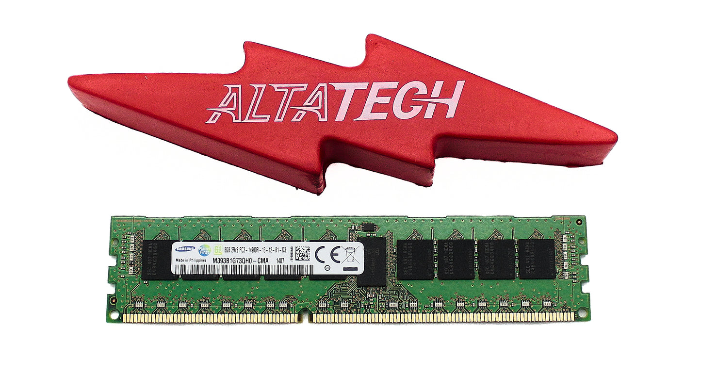 Dell M393B1G73QH0-CMA 8GB PC3-14900R DDR3-1866 2RX8 ECC, Used