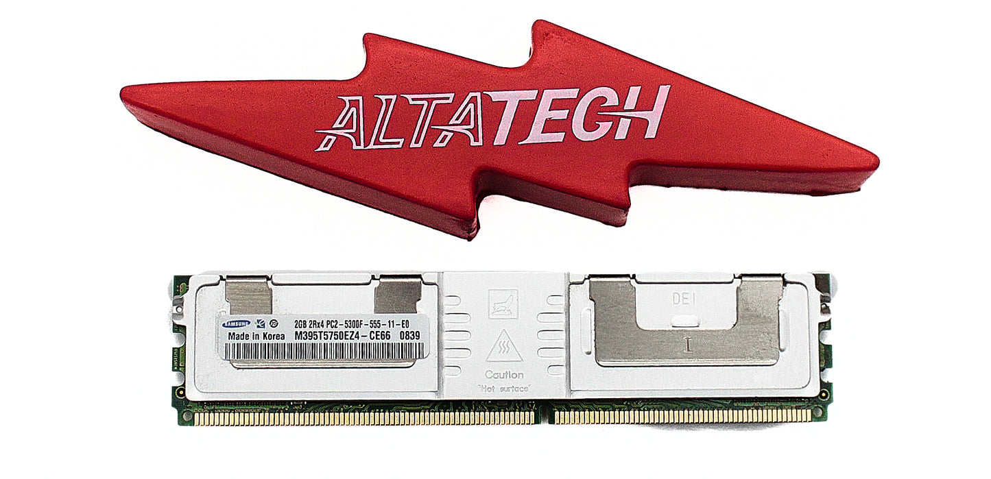 Dell M395T5750EZ4-CE66 2GB PC2-5300F DDR2-667 2RX4 ECC, Used