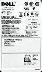 Dell M525M 300GB 15K SAS 3.5 6G HDD, Used