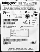 Dell M8033 146GB 10K SAS 3.5 3G 8J147S0448855, Used
