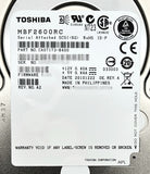 Dell MBF2600RC 600GB 10K SAS 2.5'' 6G, Used