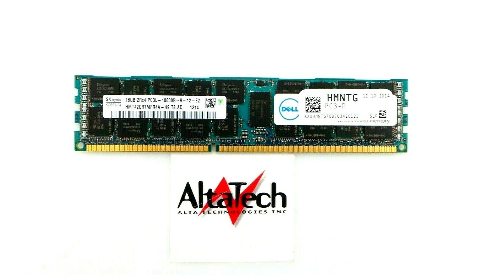 Dell MGY5T 16GB PC3L-10600R 2Rx4 ECC, Used