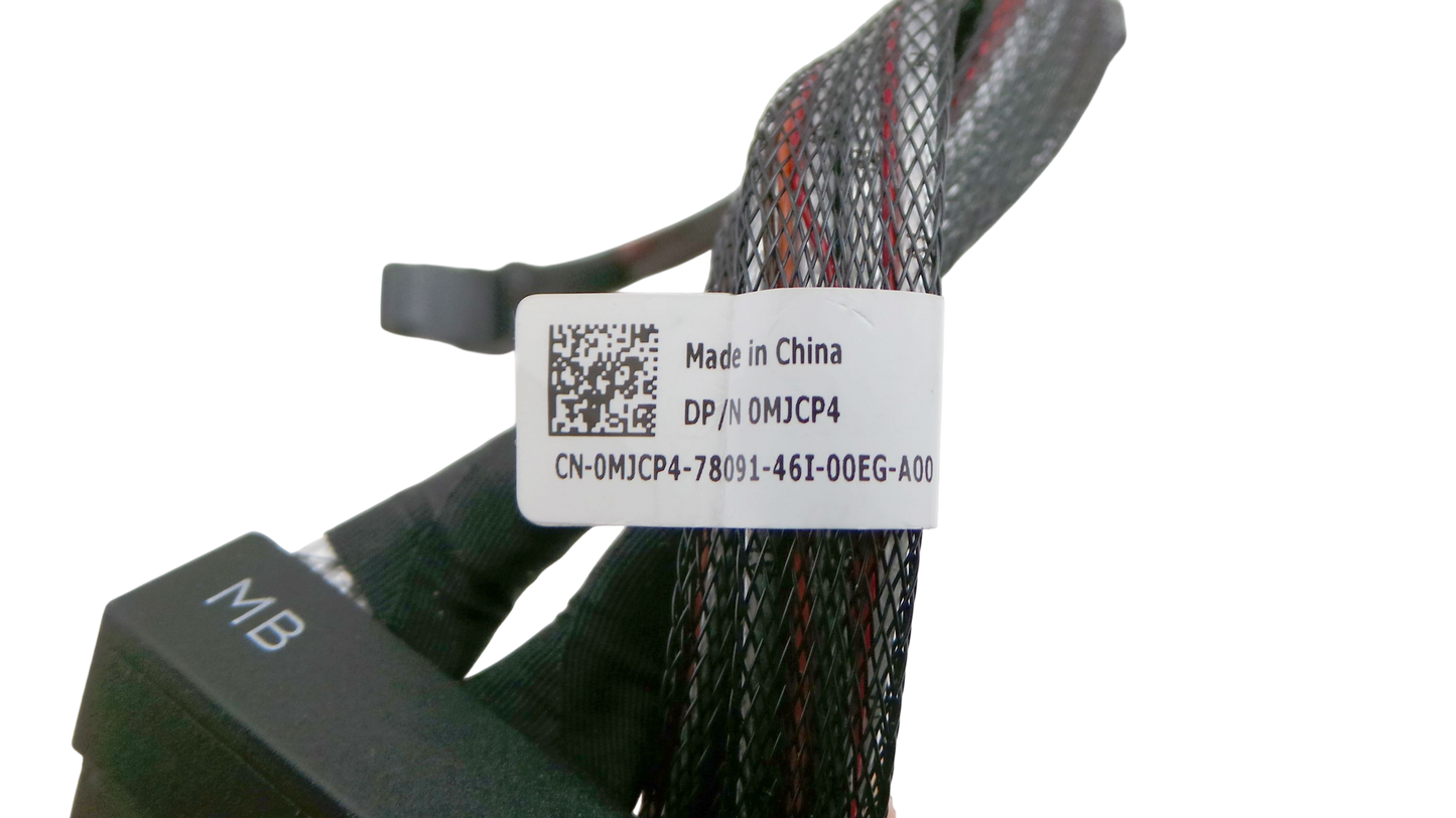 Dell MJCP4 mini-SAS A/B Cable for R720xd, Used