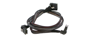 Dell MJCP4 mini-SAS A/B Cable for R720xd, Used