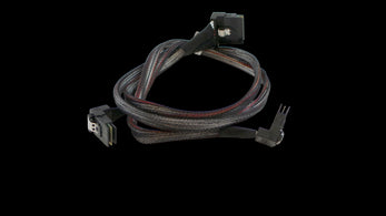 Dell 0MJCP4 mini-SAS A/B Cable for R720xd, Used