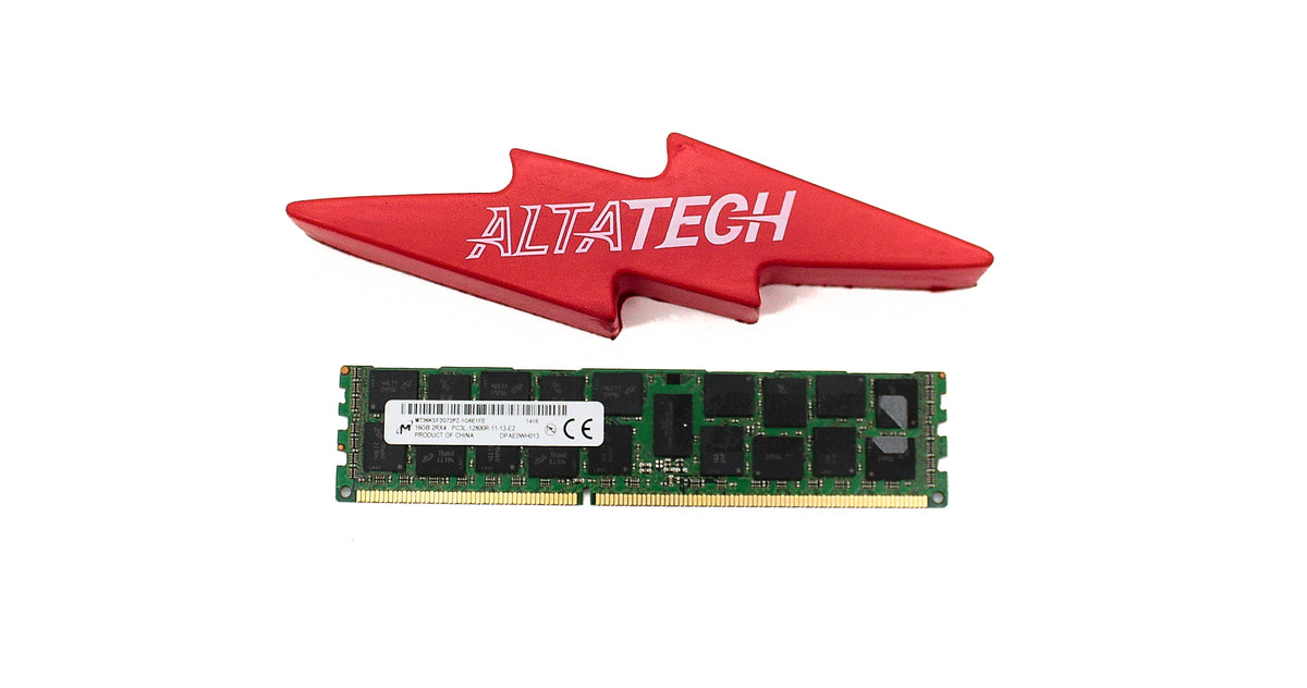 Dell MT36KSF2G72PZ-1G6E1 16GB PC3L-12800R DDR3-1600 2RX4 ECC, Used
