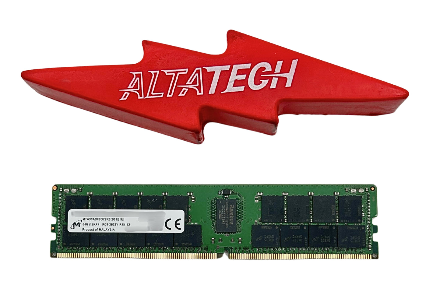 Dell MTA36ASF8G72PZ-2G9E1 64GB PC4-23400YR DDR4-2933 2RX4 EMC, Used