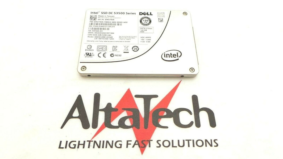 Dell MVTNM 120GB SSD SATA 2.5" 6G, Used