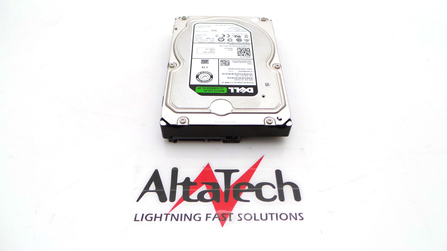 Dell 0MWHY9 4TB 7.2K SATA 3.5" 6G, Used