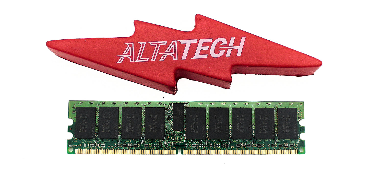 Dell MY104_NOB Dell MY104 4GB PC2-3200 DDR2-400 2RX4 ECC Memory Micron MT36HTF51272Y-40EE1, New Open Box