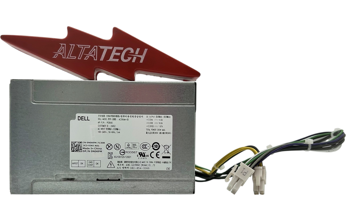 Dell N0KPM 290W POWER OPT 9020 MT, Used
