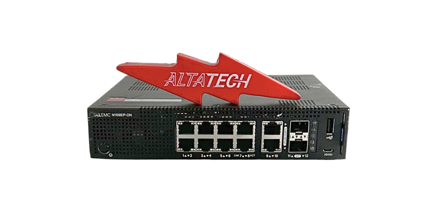 Dell N1108EP-ON 8 Port 1GB PoE + 2x SFP Uplink Managed Network Switch, Used