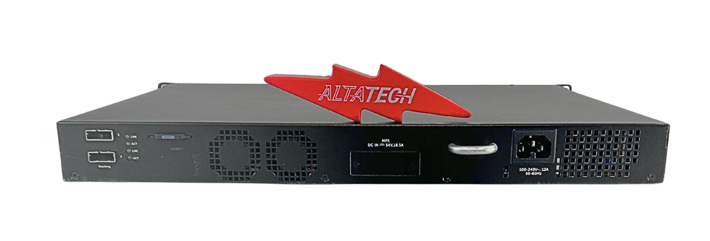 Dell N2048P 48 Port 1G Base-T 2x SFP+ Uplink PoE Managed Network Switch, Used