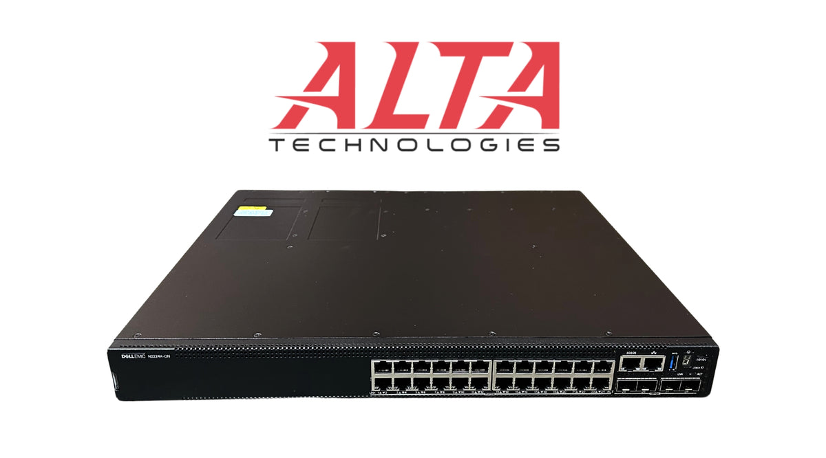 Dell N2224X-ON New In Box Power-Switch P97JG24x 2.5GbE 4x SFP28 25GbE 2x QSFP+ 40, New Sealed