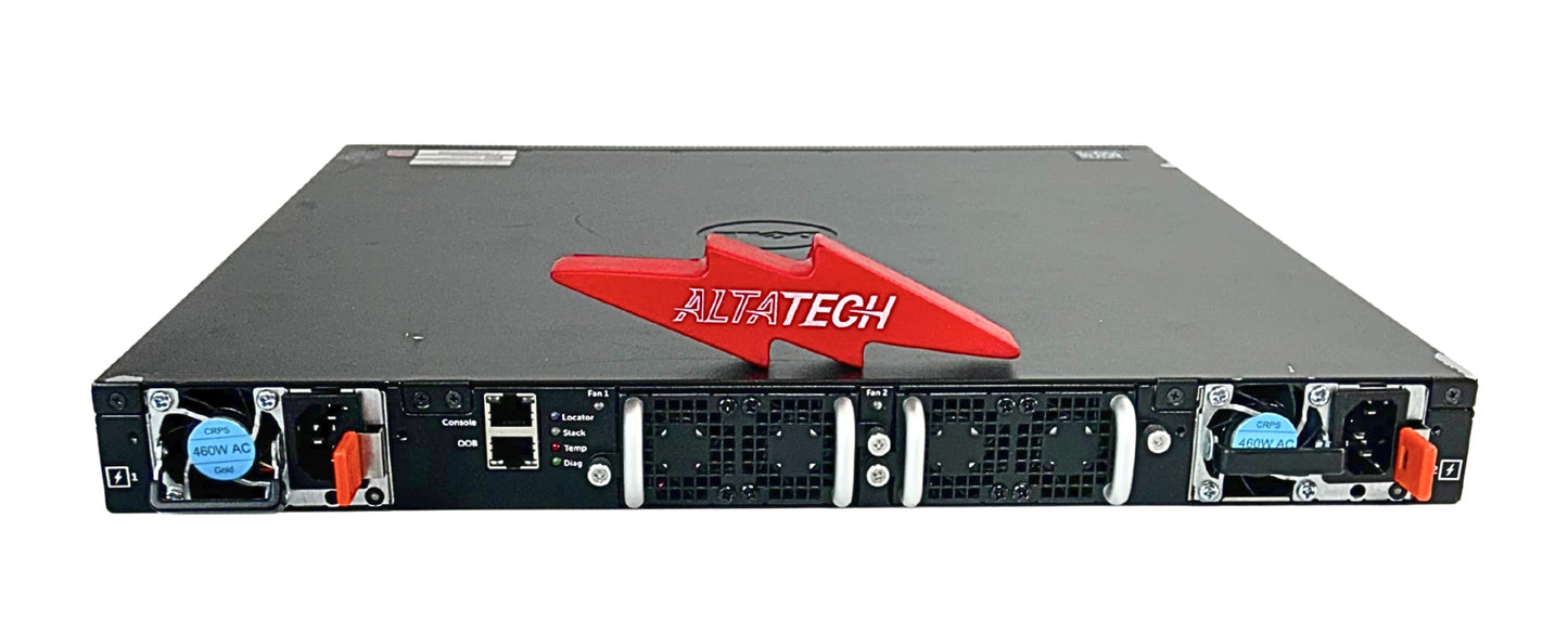 Dell N4064F 48X10G SFP+ 2X40G QSFP Ethernet Switch, Used