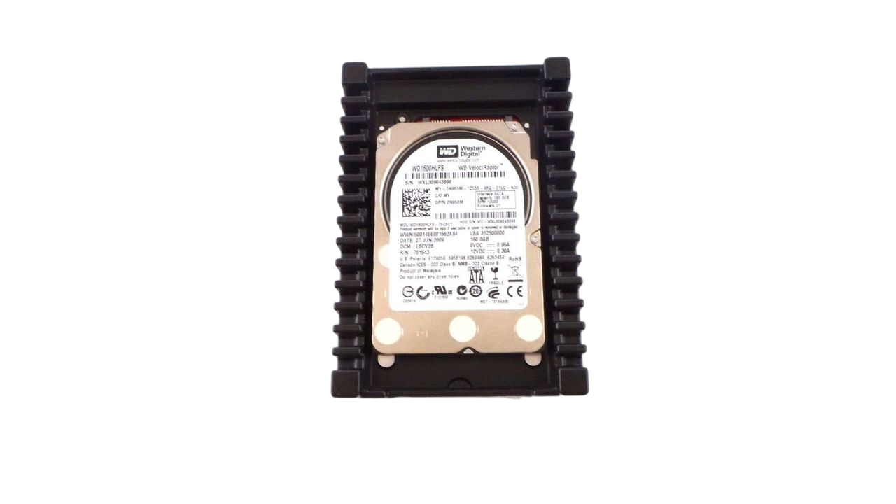Dell N963M_x10 Lot of 10 - Dell N963M VelociRaptor 160GB 10K SATA Hard Drive WD1600HLFS, Used