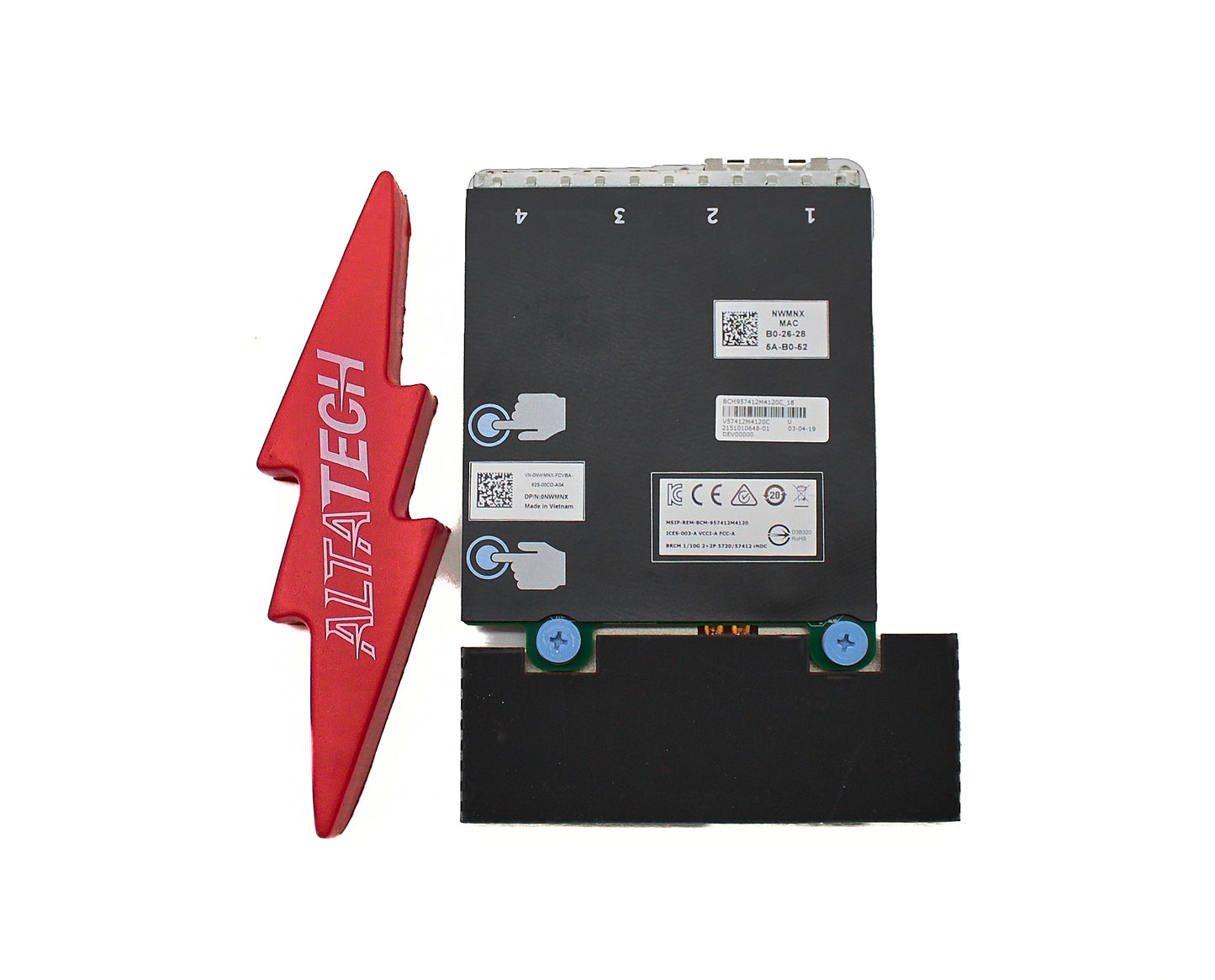 Dell NWMNX BROADCOM 57412 2X10GF X 5720 RNDC, Used