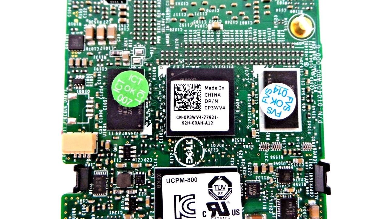 Dell P1V45 PERC H710P 1GB RAID Controller Card, Used