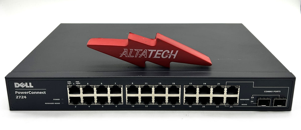Dell PC2724 PowerConnect 2724 24X1GB Switch, Used