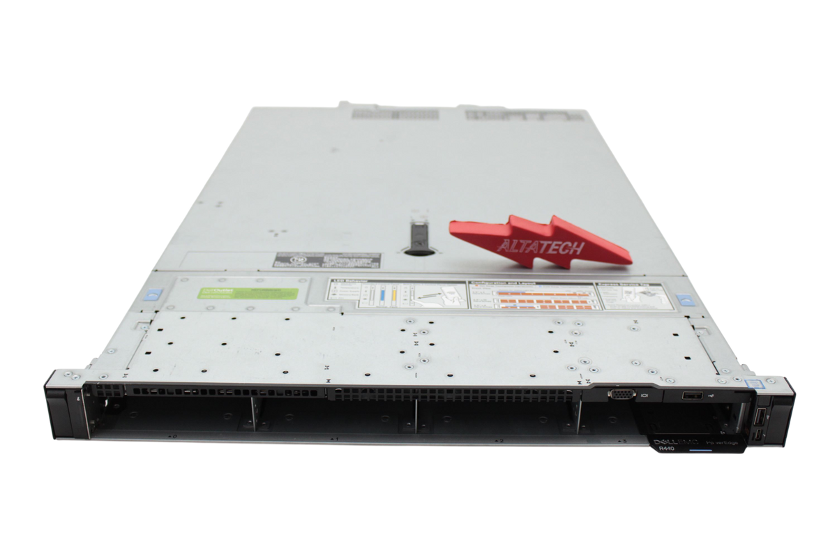 Dell PER440-3.5-4HDD POWEREDGE R440 4X3.5 SERVER, Used