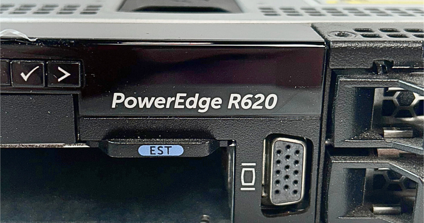 Dell PER620-2.5-4HDD PowerEdge R620 4x2.5" Barebones CTO Server, Used