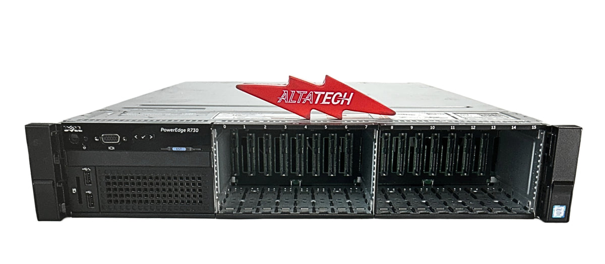 Dell PER730-2.5-16HDD POWEREDGE R730 16 bay 2.5 Inch HDD 2U Server, Used