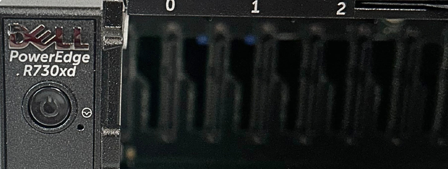 Dell PER730XD-2.5-24HDD POWEREDGE R730XD 24X2.5 SERVER, Used