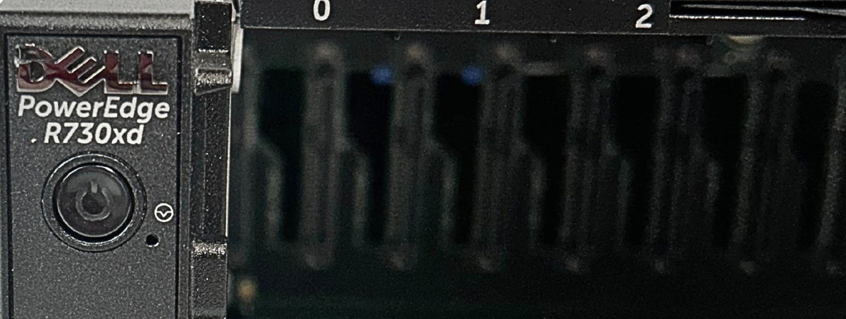Dell PER730XD-2.5-24HDD POWEREDGE R730XD 24X2.5 SERVER, Used