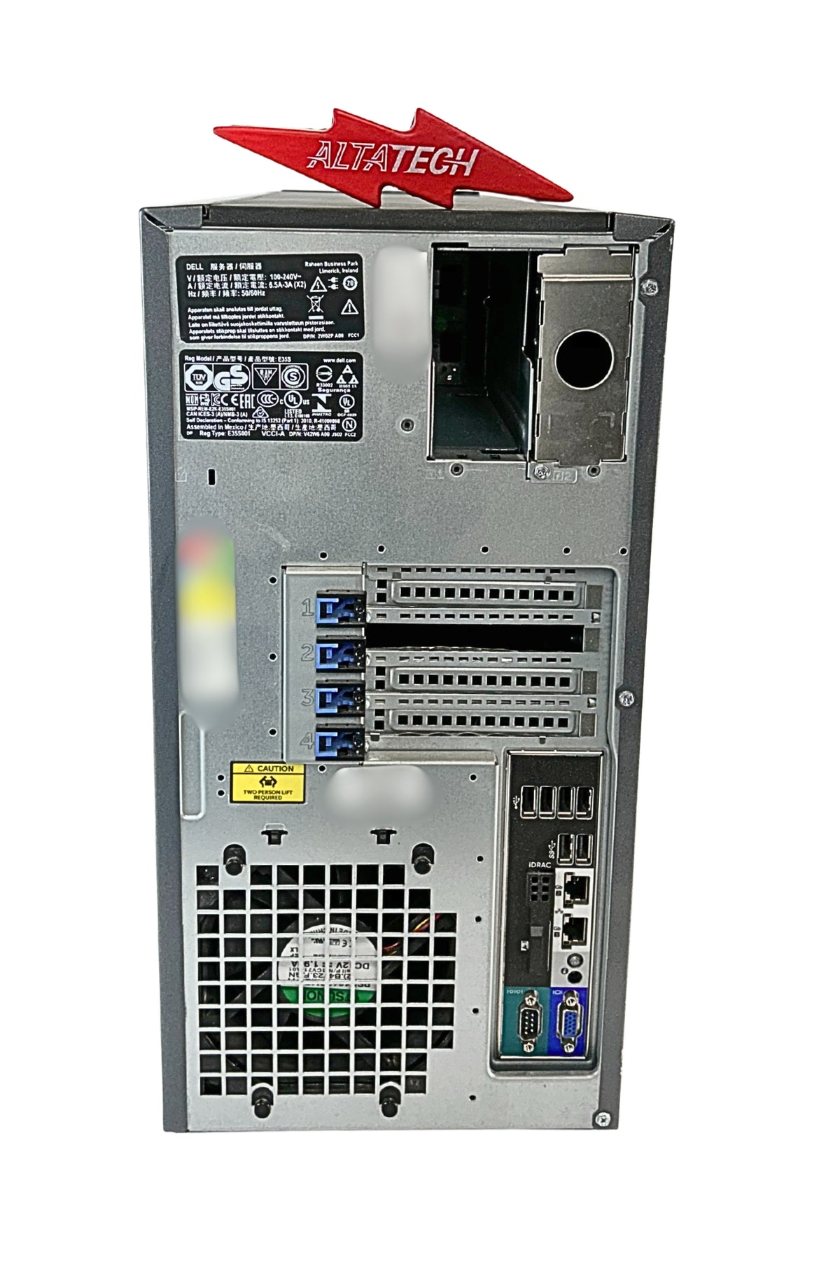 Dell PET330-3.5-8HDD POWEREDGE T330 8X3.5 TOWER SERVER, Used