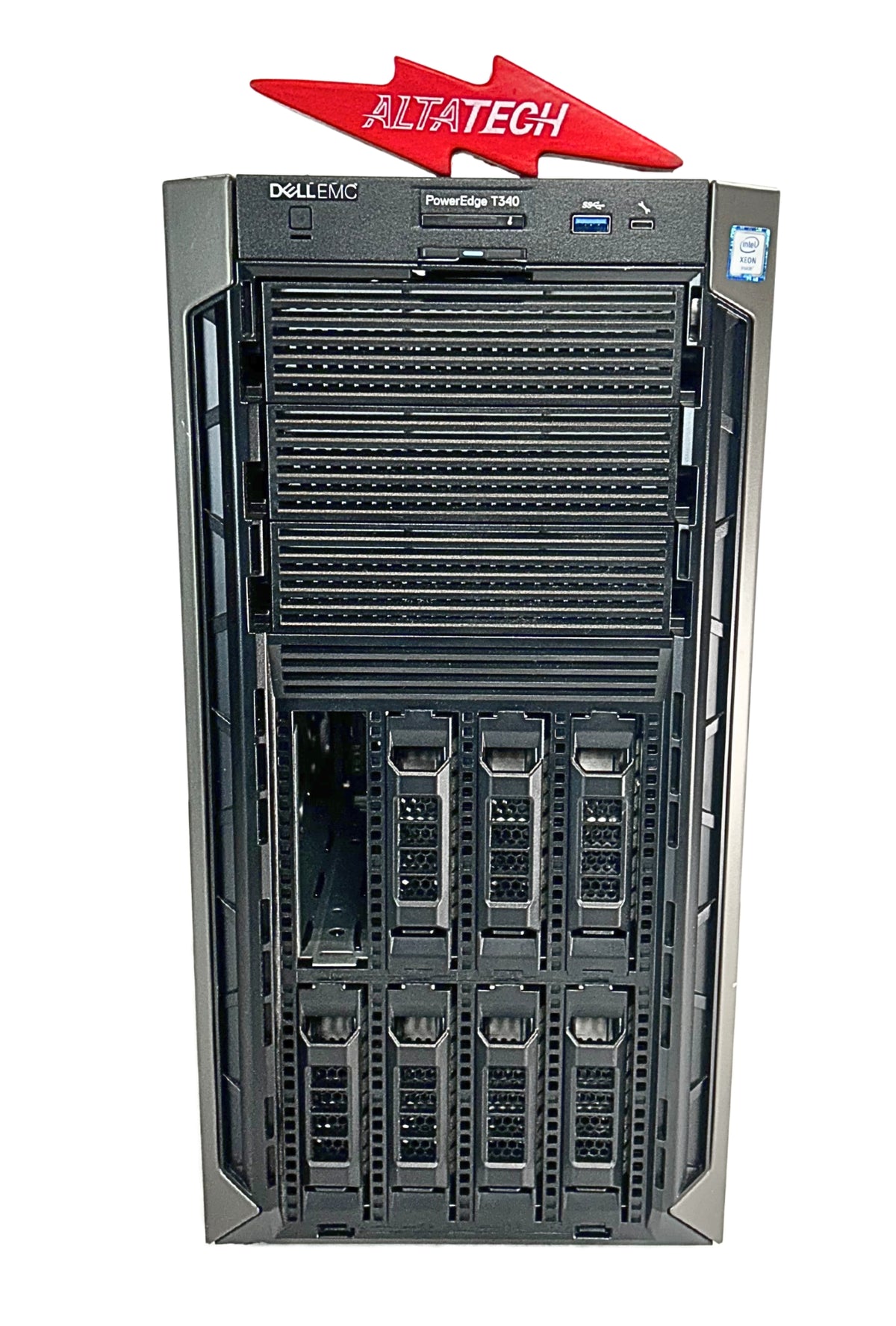 Dell PET340-3.5-8HDD PowerEdge T340 8x3.5' Tower Server CTO, Used