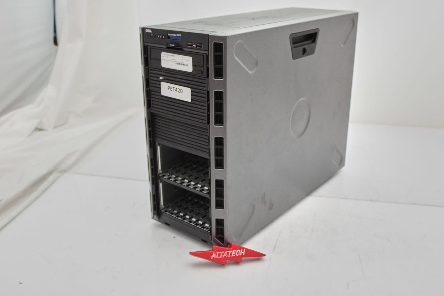 Dell PET420-2.5-16HDD POWEREDGE T420 16X2.5' TOWER SERVER, Used