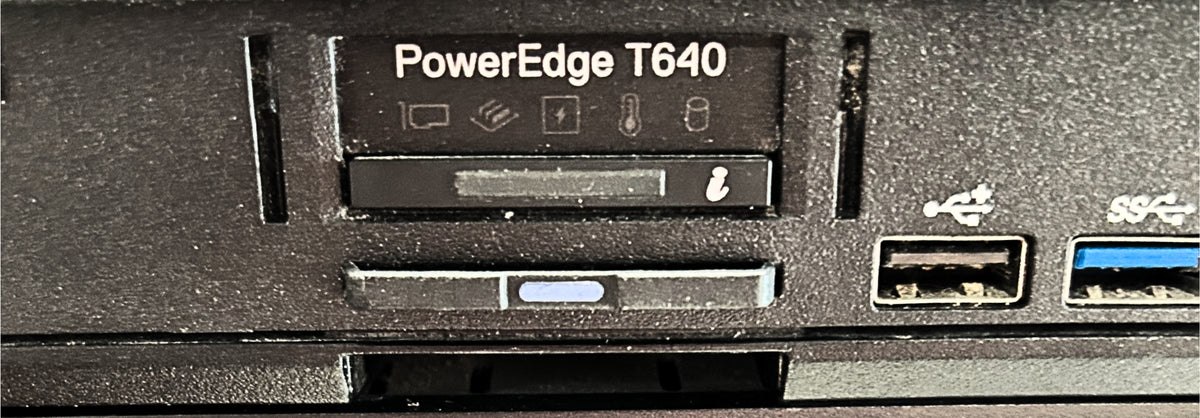 Dell PET640-2.5-16HDD PowerEdge T640 16 x 2.5 Inch SFF Tower, Used