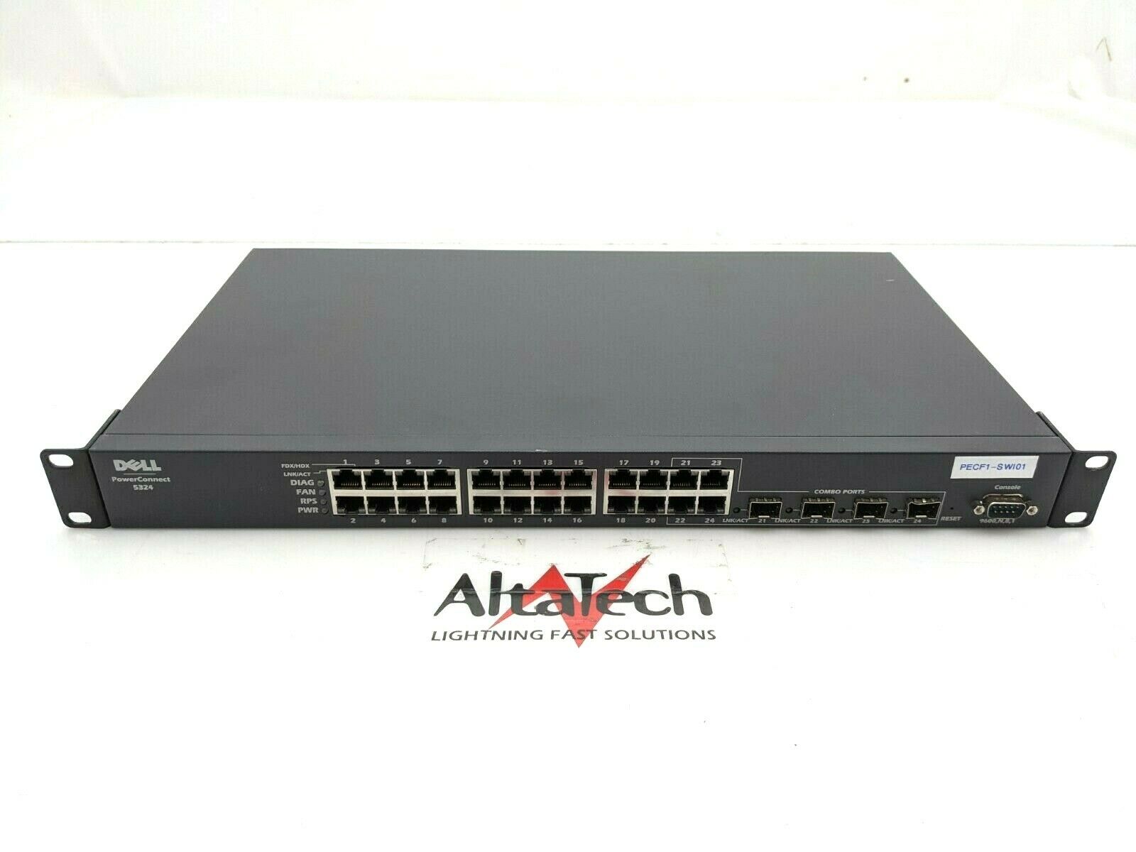 Dell POWER_CONNECT_5324 PowerConnect 5324 24-Port Ethernet Switch, Used
