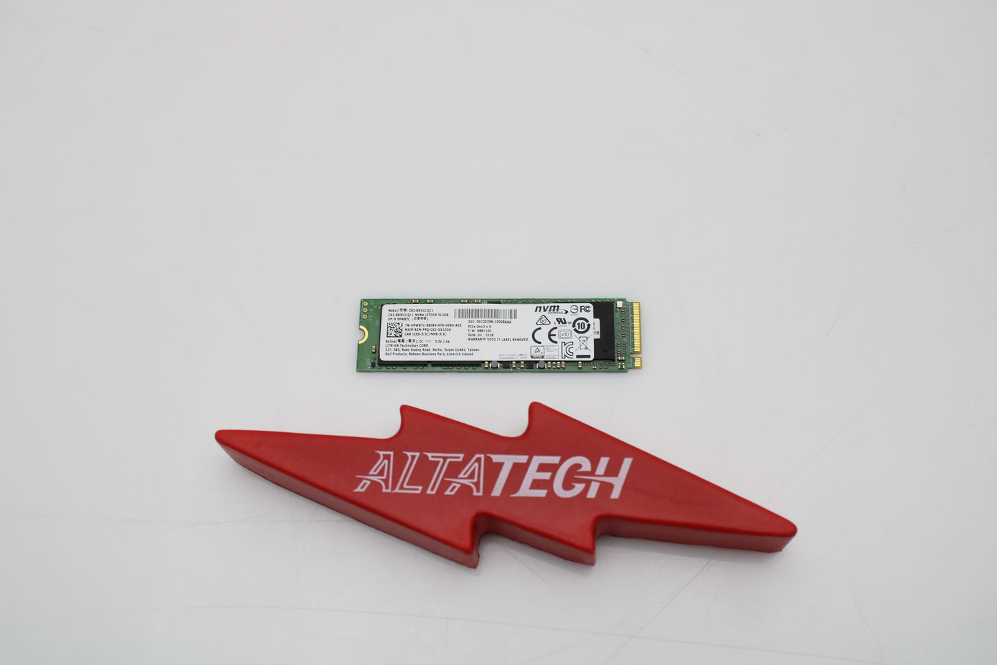 Dell 0PW87C 512GB SSD M.2 NVME 80 LITEON, Used