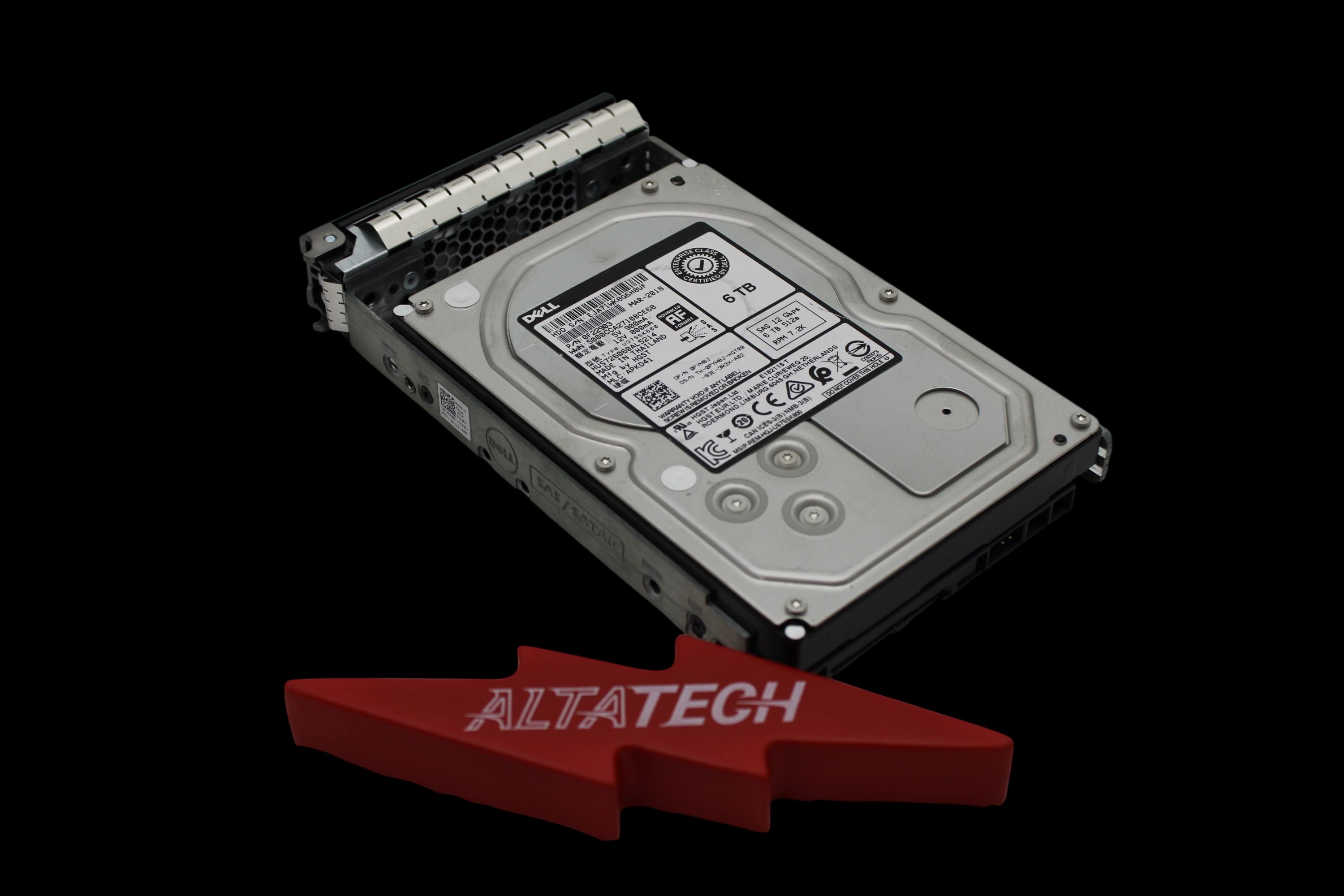 Dell SAS Internal Hard Disk Drives 5400 RPM Rotation Speed NOT FOR