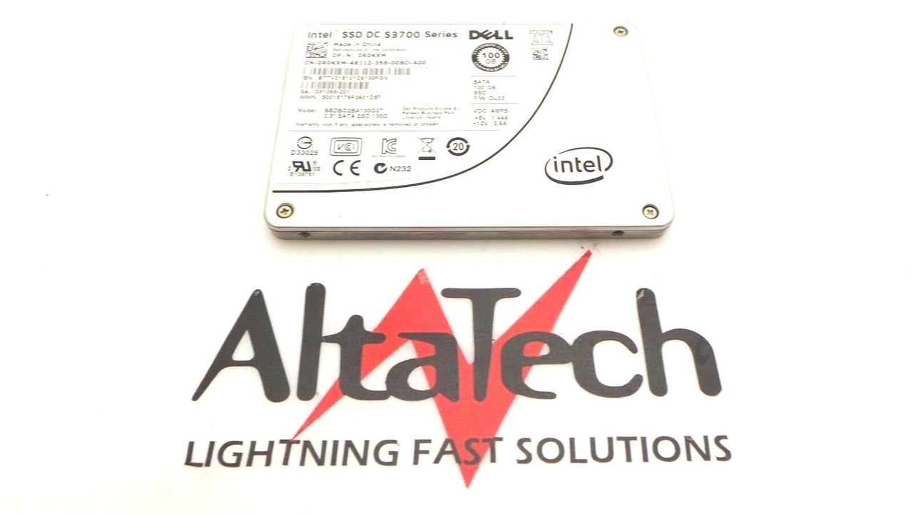 Dell R0KXM 100GB SSD SATA 2.5" 6G, Used