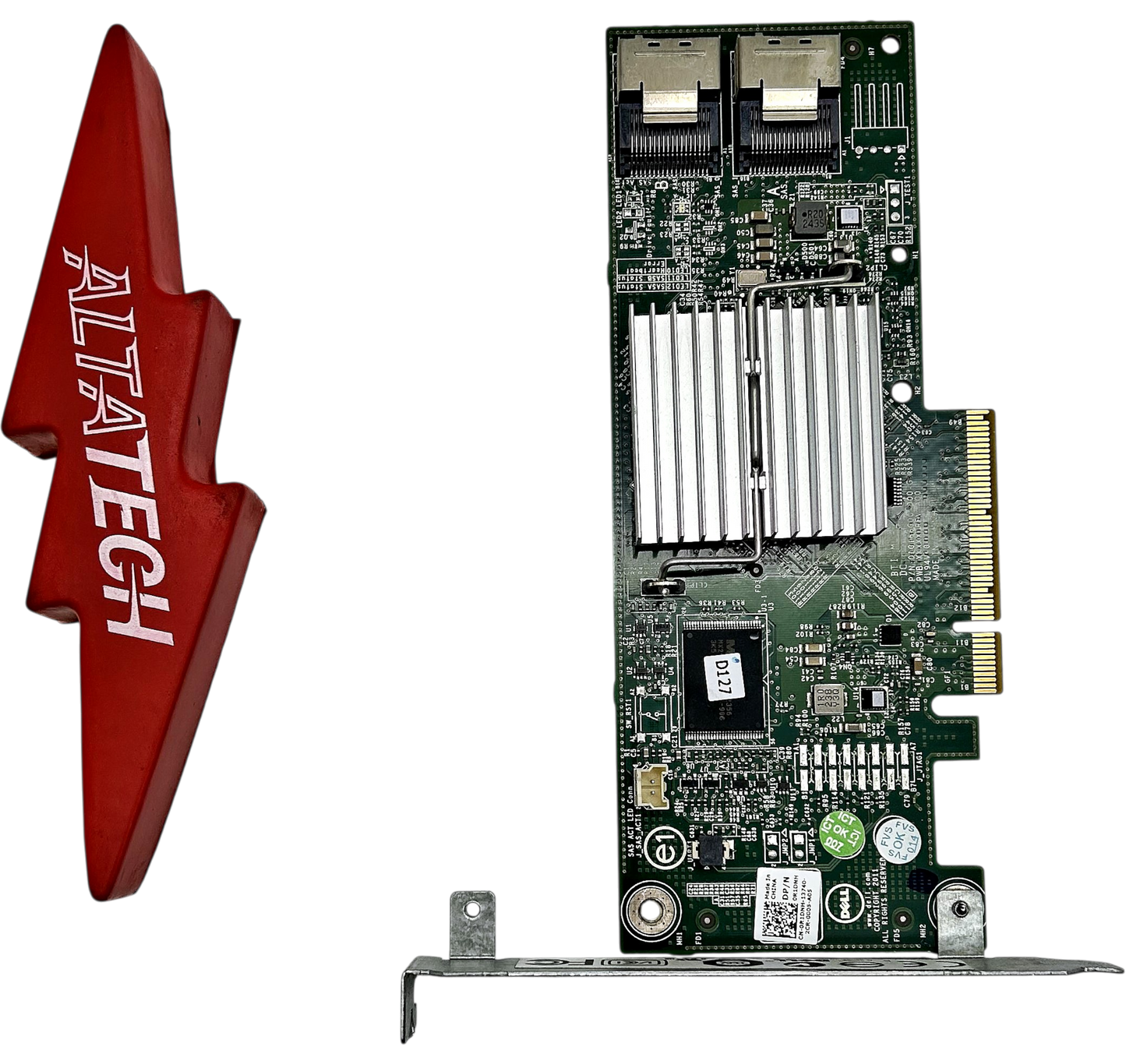 Dell R1DNH PERC H310 6GB PCI-E 2.0 X8 DUAL LP, Used