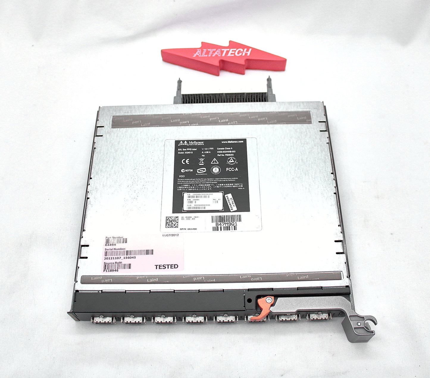 Dell R449H Mellanox M2401G 24-Port Switch, Used