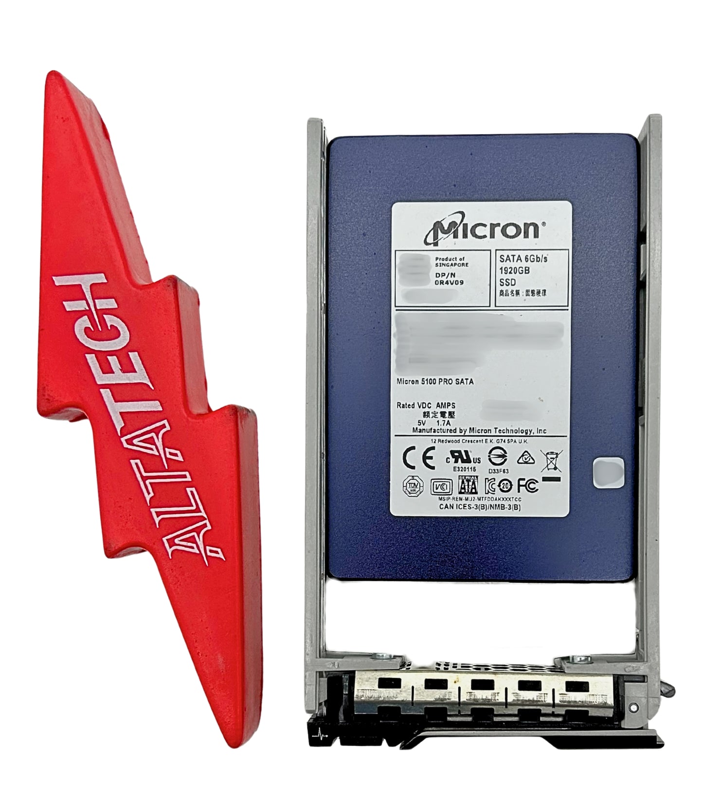 Dell R4V09 1.92TB SSD SATA 2.5 6G MU 5100 PRO, Used