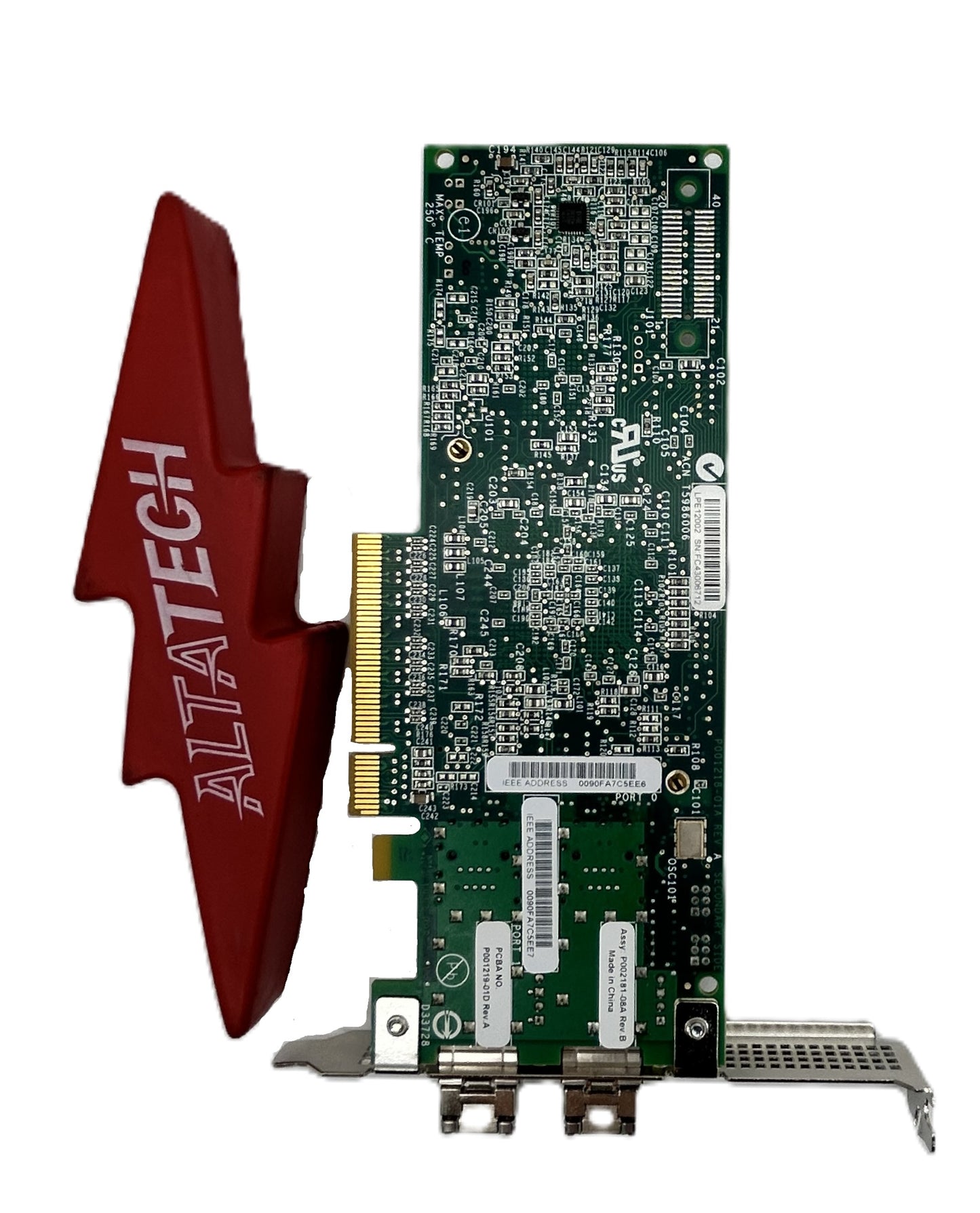 Dell R7WP7 8GB DUAL PORT LPE12002 HBA PCI-E LP, Used