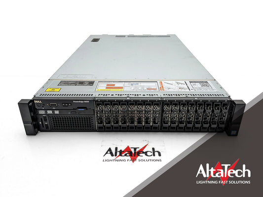 Dell R830_16_14_1.6TB_SAS_SSD_12400 PowerEdge R830 16x2.5" Configured Server, Used