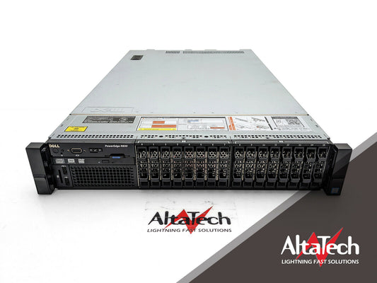 Dell R830_4x2.5GHz_8core_512gb_0x0GB PowerEdge R830 16 BAY 4X E5-4655V4 2.5GHZ 512GB Memory NO HDD H730, Used