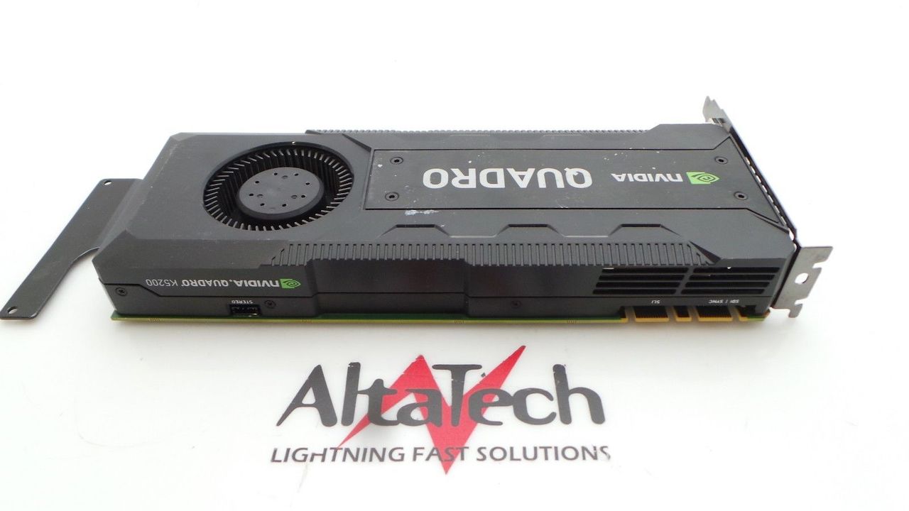 Dell 0R93GX 490-BCCO NVIDIA Quadro K5200 8GB 4K Video Graphics Card, Used