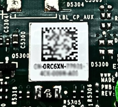 Dell RC6XN MEDIA READER VFLASH REAR R730XD, Used