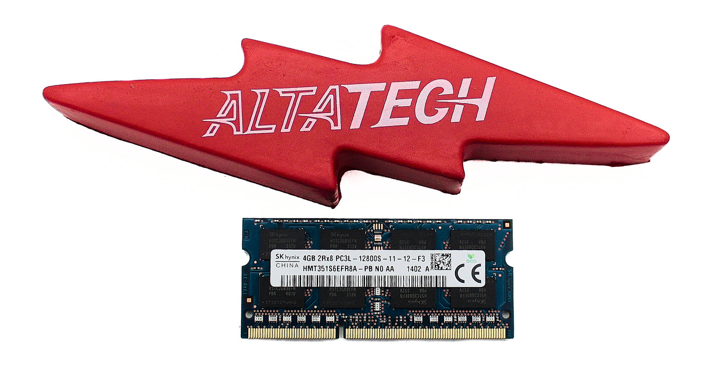 Dell REF_SNPDG29KC/4G 4GB PC3L-12800S DDR3-1600 2RX8 N-ECC SODIMM, Used