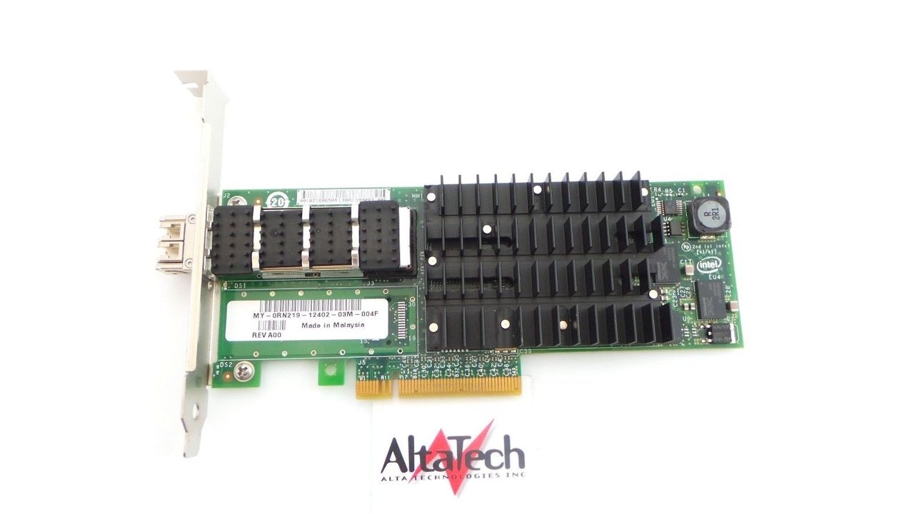 Dell RN219 Intel Single Port 10GB Optical Network Card, Used