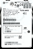 Dell RW548 73GB 15K SAS 3.5 3G HDD, Used