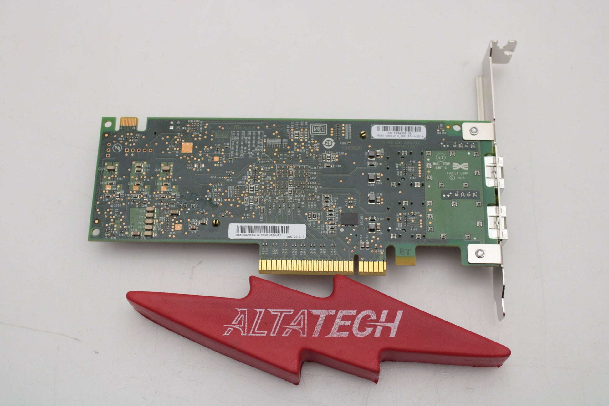 Dell RXNT1 16GB SFP+ DP LPE31002 HBA FH MP, Used